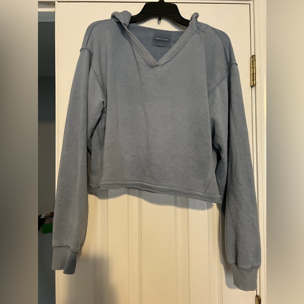 American eagle cropped sweatshirt